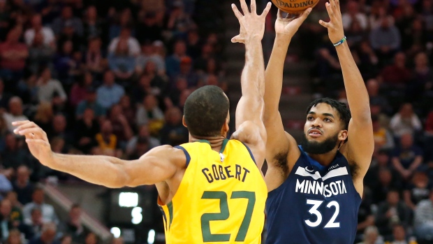 Karl-Anthony Towns, The Canadian Press Karl-Anthony Towns