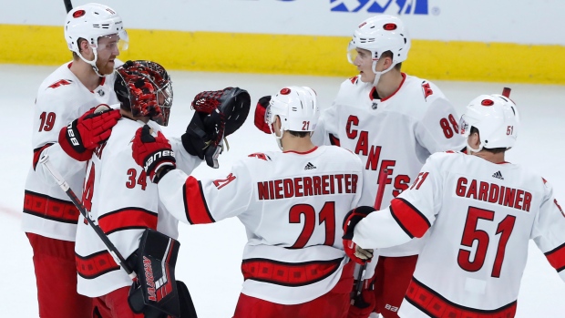 Carolina Hurricanes Celebrate, The Canadian Press Carolina Hurricanes Celebrate
