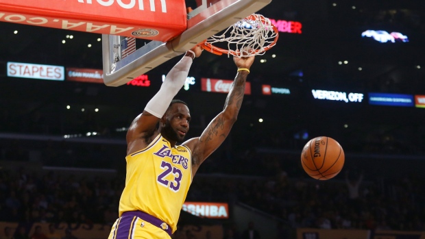 LeBron James , The Canadian Press LeBron James