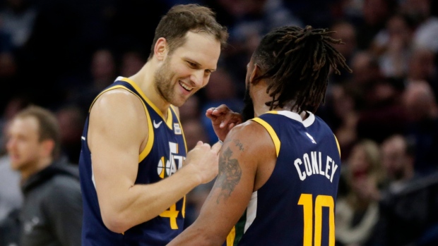 Bojan Bogdanovic, Mike Conley