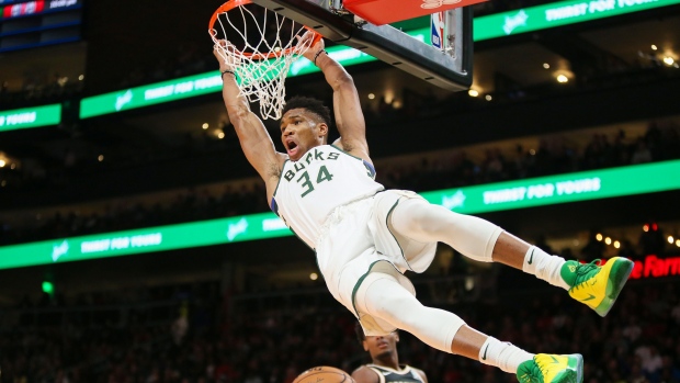 Giannis Antetokounmpo, The Canadian Press Giannis Antetokounmpo
