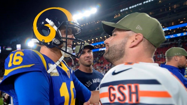 Mitchell Trubisky cleared to start for Bears against Giants , The Canadian Press Mitchell Trubisky cleared to start for Bears against Giants