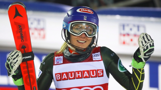 Mikaela Shiffrin, The Canadian Press Mikaela Shiffrin