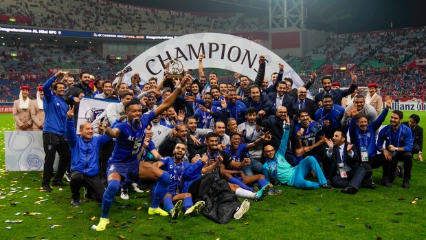 Al Hilal Celebrate 