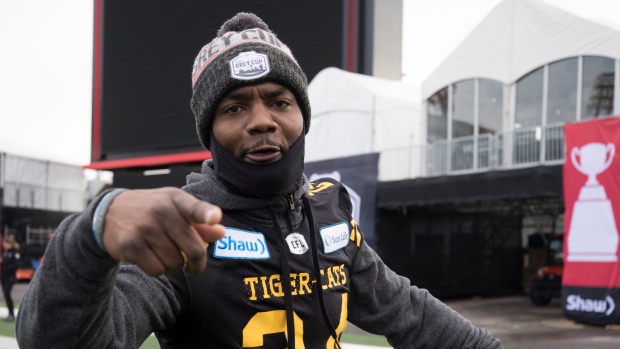 Delvin Breaux, The Canadian Press Delvin Breaux