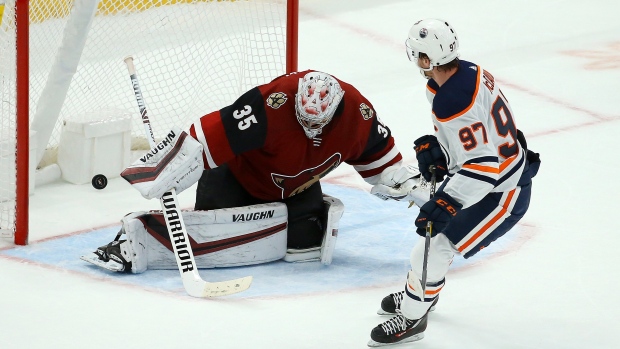 Darcy Kuemper Connor McDavid, The Canadian Press Darcy Kuemper Connor McDavid