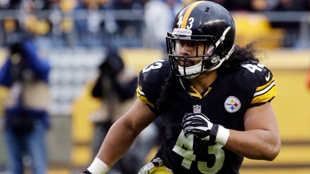 Troy Polamalu, The Canadian Press Troy Polamalu
