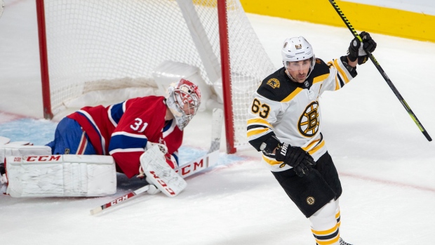 Bruins' Brad Marchand Placed On COVID-19 Protocol, Missed