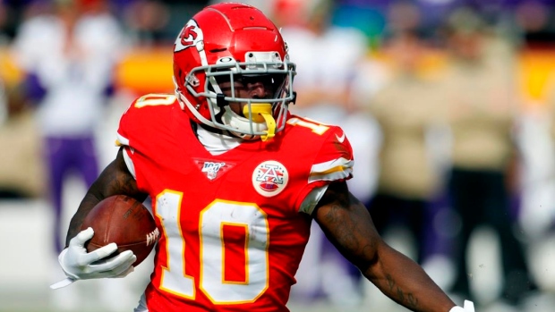 Chiefs’ Tyreek Hill weathering roller coaster season, The Canadian Press Chiefs’ Tyreek Hill weathering roller coaster season