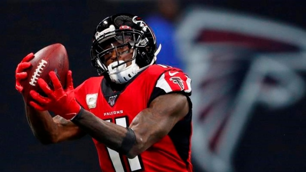 Falcons’ Julio Jones missing game against Saints 