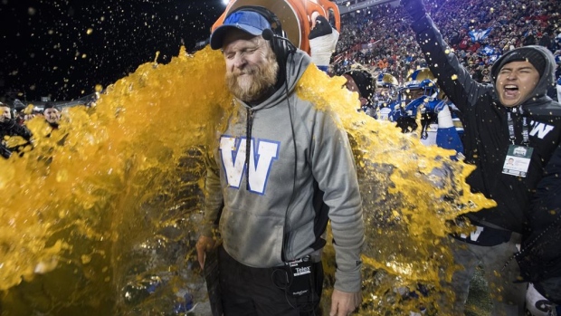 O'Shea says he's likely to return as coach of Grey Cup-champion Bombers Article Image 0, The Canadian Press O'Shea says he's likely to return as coach of Grey Cup-champion Bombers Article Image 0