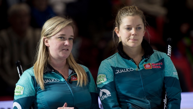 Chelsea Carey and Sarah Wilkes, Curling Canada Chelsea Carey and Sarah Wilkes