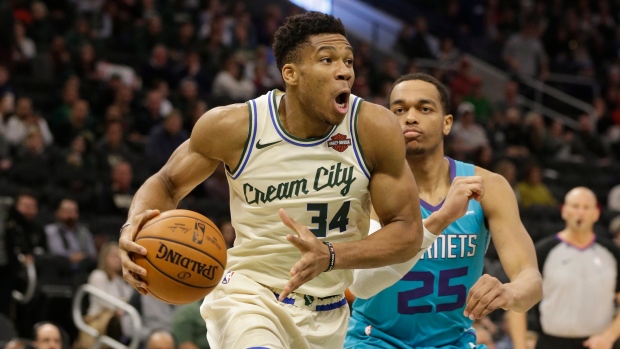 Giannis Antetokounmpo, The Canadian Press Giannis Antetokounmpo