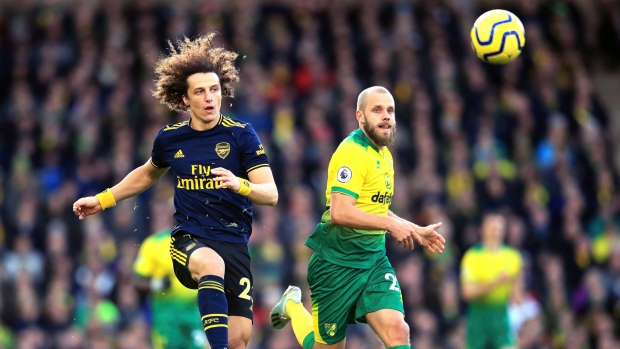 David Luiz Teemu Pukki, The Canadian Press David Luiz Teemu Pukki