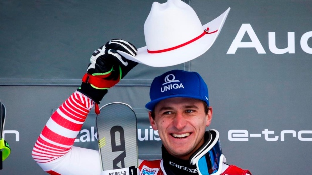 Austria's Mayer takes season-opening Super G race, Italy's Paris second Article Image 0