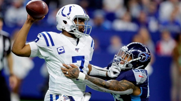 Turnovers, blocked kicks costly for Colts in loss to Titans Article Image 0, The Canadian Press Turnovers, blocked kicks costly for Colts in loss to Titans Article Image 0