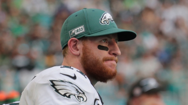 Carson Wentz, The Canadian Press Carson Wentz