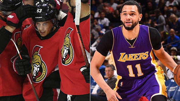 Hockey's Tyler Ennis and Basketball's Tyler Ennis, Getty Images Hockey's Tyler Ennis and Basketball's Tyler Ennis