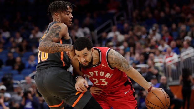 Raptors point guard Fred VanVleet