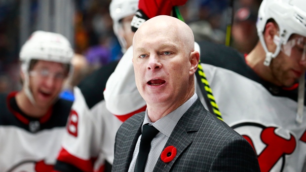 John Hynes, eff Vinnick/NHLI via Getty Images John Hynes