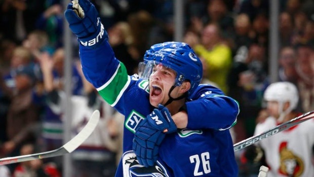 Antoine Roussel Canucks 