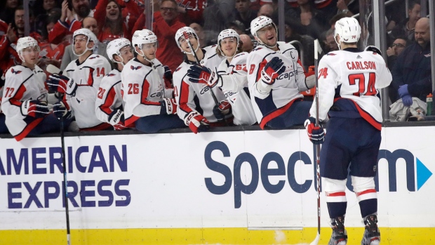 Washington Capitals, The Canadian Press Washington Capitals