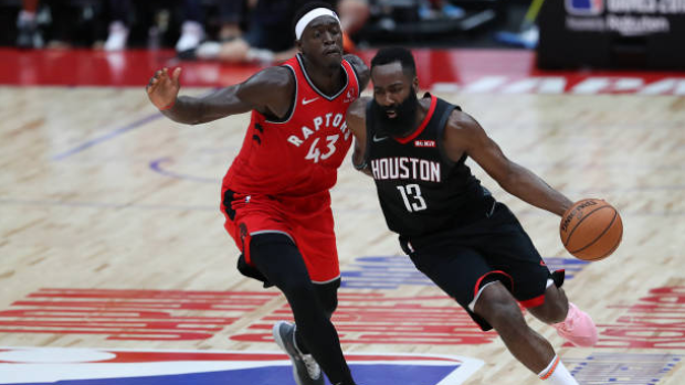 Pascal Siakam and James Harden