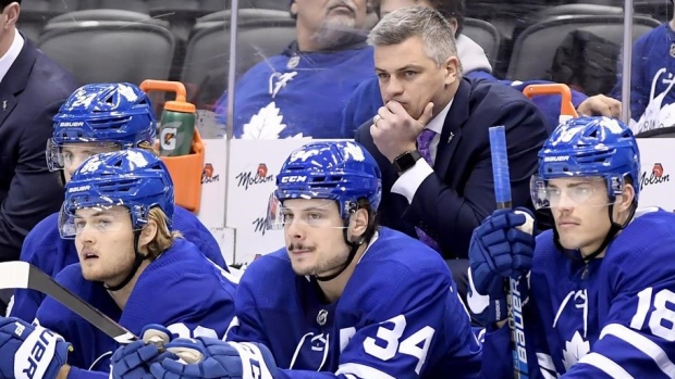Sheldon Keefe Auston Matthews, The Canadian Press Sheldon Keefe Auston Matthews