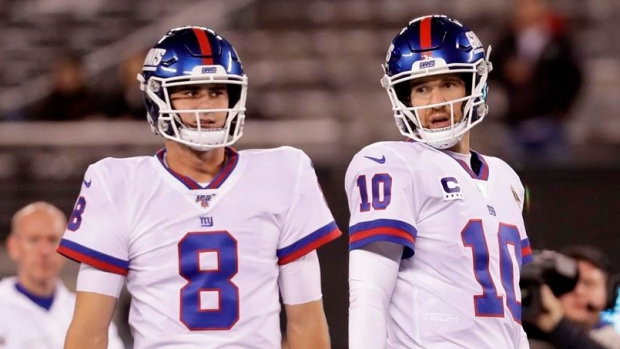 Daniel Jones Eli Manning, The Canadian Press Daniel Jones Eli Manning