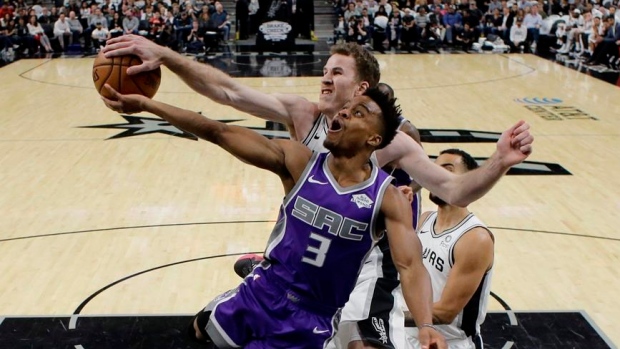 Yogi Ferrell Jakob Poeltl, The Canadian Press Yogi Ferrell Jakob Poeltl