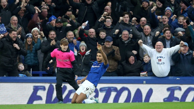Everton's Dominic Calvert-Lewin, The Canadian Press Everton's Dominic Calvert-Lewin