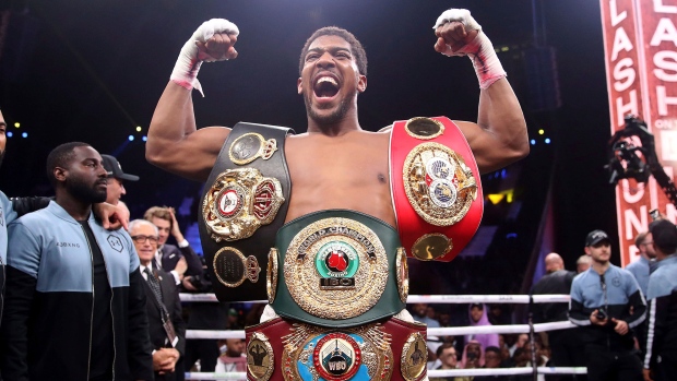 Anthony Joshua, The Canadian Press Anthony Joshua