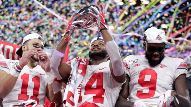 Ohio State celebrates Big Ten championship, The Canadian Press Ohio State celebrates Big Ten championship