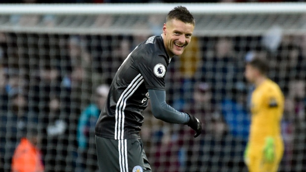 Jamie Vardy, The Canadian Press Jamie Vardy