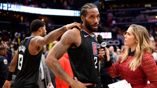 Kawhi Leonard, The Canadian Press Kawhi Leonard