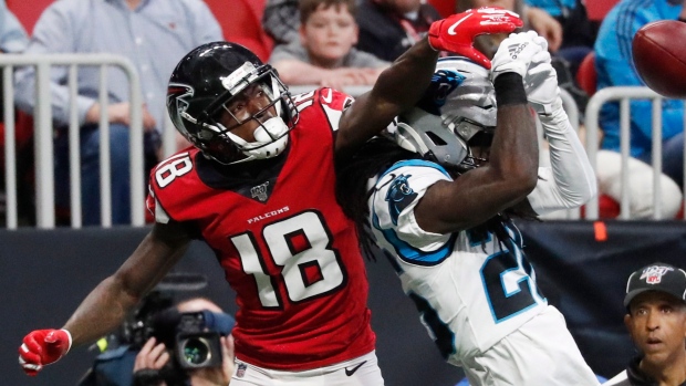 Calvin Ridley, The Canadian Press Calvin Ridley