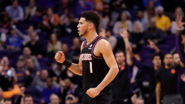 Devin Booker, The Canadian Press Devin Booker