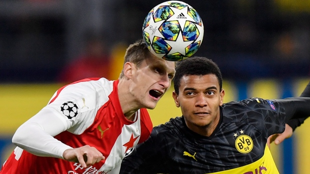 Milan Skoda,Manuel Akanji , The Canadian Press Milan Skoda,Manuel Akanji