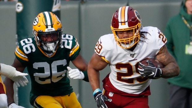 Derrius Guice, The Canadian Press Derrius Guice