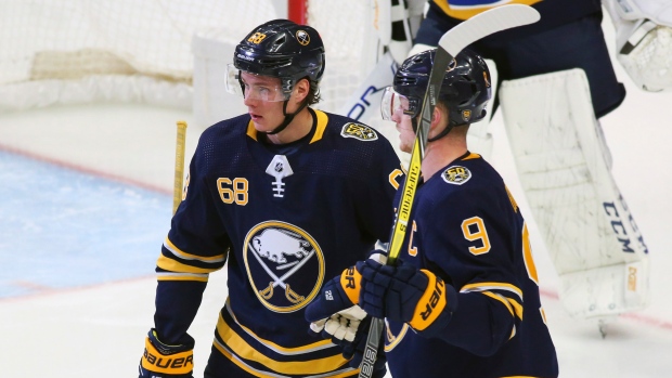 Victor Olofsson Jack Eichel , The Canadian Press Victor Olofsson Jack Eichel