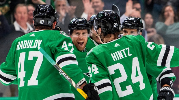 Dallas Stars celebrate