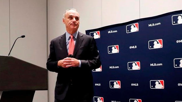 Rob Manfred, The Canadian Press Rob Manfred