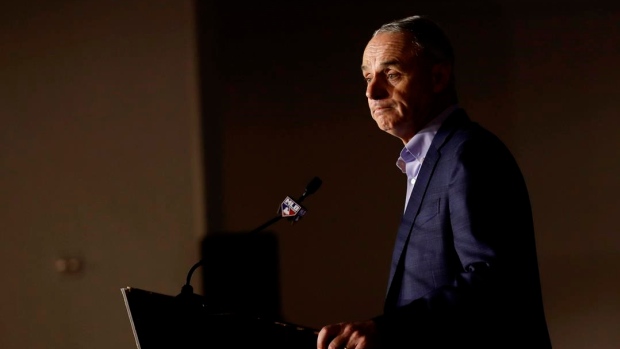 Rob Manfred, The Canadian Press Rob Manfred