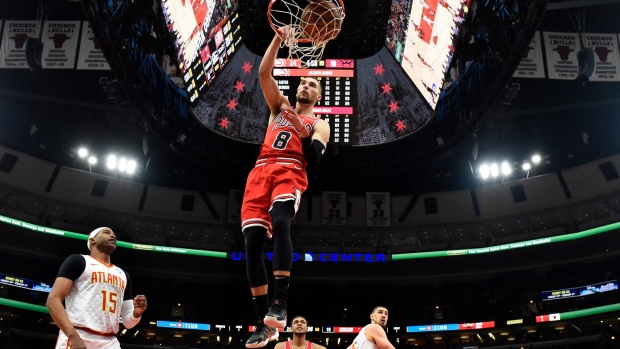 Zach LaVine, The Canadian Press Zach LaVine