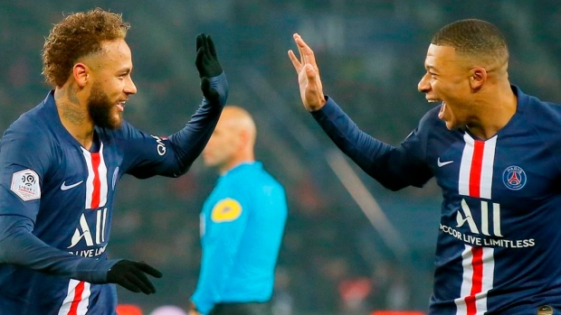 Neymar Kylian Mbappe, The Canadian Press Neymar Kylian Mbappe