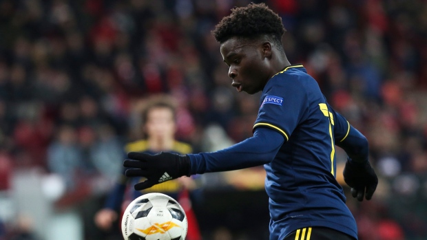 Bukayo Saka, The Canadian Press Bukayo Saka