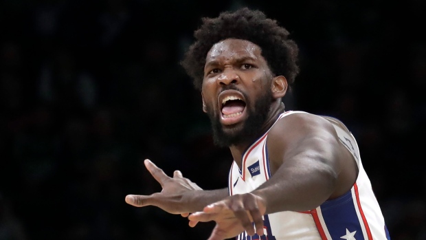 Joel Embiid, The Canadian Press Joel Embiid