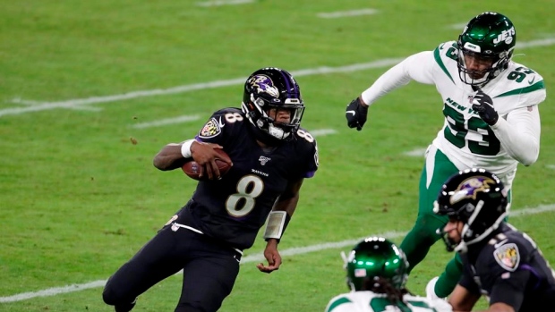 Lamar Jackson , The Canadian Press Lamar Jackson