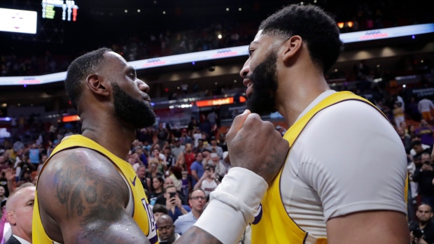 Anthony Davis LeBron James