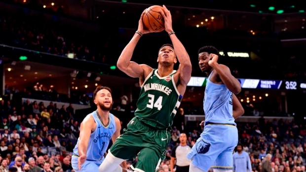 Giannis Antetokounmpo, The Canadian Press Giannis Antetokounmpo